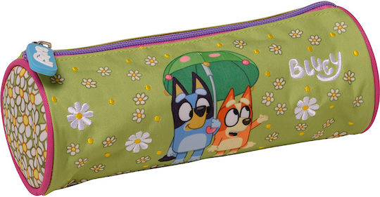 Graffiti Bluey Green Barrel Pencil Case 240321 2024 Graffiti