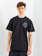 T-shirt Μαύρο