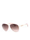 Guess Damen Sonnenbrille mit Rose Gold Metall Gestell und Rosa Verlaufsfarbe Linse GU7885-H 74F