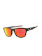 Tommy Hilfiger Men's Sunglasses with Black Plastic Frame and Red Mirror Lens TH1951S04W-CB8