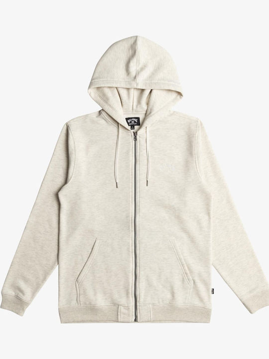 Billabong Arch Ζακέτα με Κουκούλα Oatmeal Heather