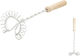 Giszben Schneebesen Metallisch 7cm