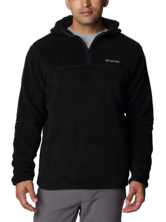 Columbia Men's Sweatshirt with Hood Black