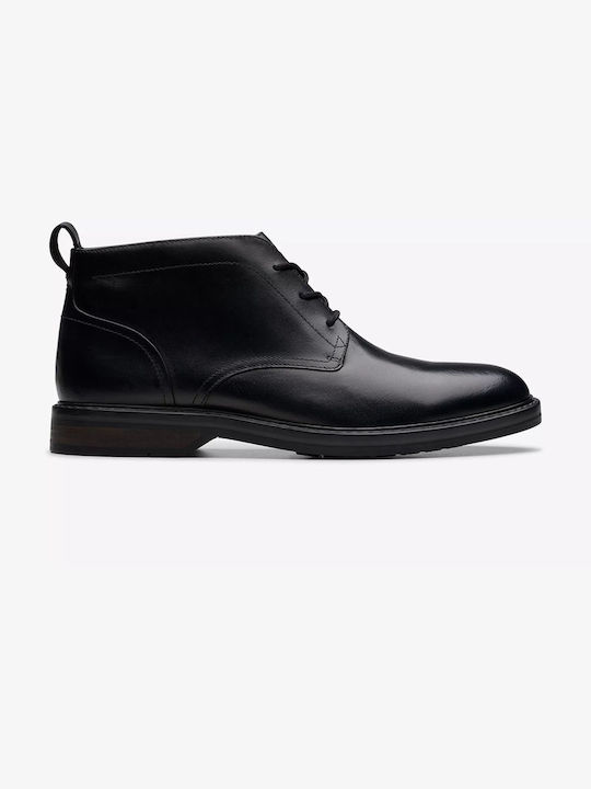 Clarks Piele Negru Ghete barbati