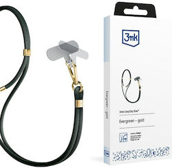 3MK EasyClip Elite Λουράκι Λαιμού για Κινητά Χρυσό