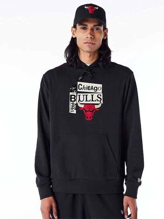 New Era Chicago Bulls Black with Hood