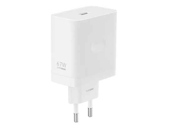 Realme Charger Without Cable with USB-A Port 67W Whites (SuperVOOC)
