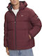 Jacket Puffer Red Wine