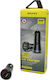 Awei Car Charger 30W 2.4A Fast Charging with Ports: 2xUSB Black Color