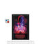Stranger Things Αφίσα Ξύλινη Μαύρη Κορνίζα Τζάμι 61χ91.5cm
