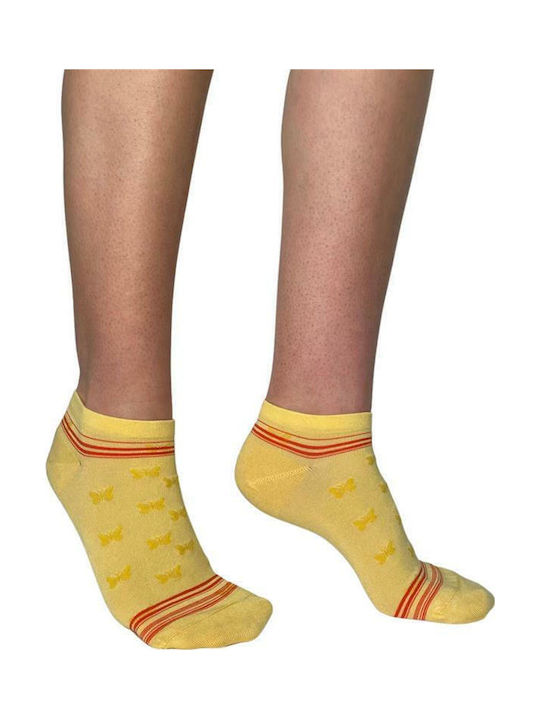 Inizio Damen Socken YELLOW 1Pack