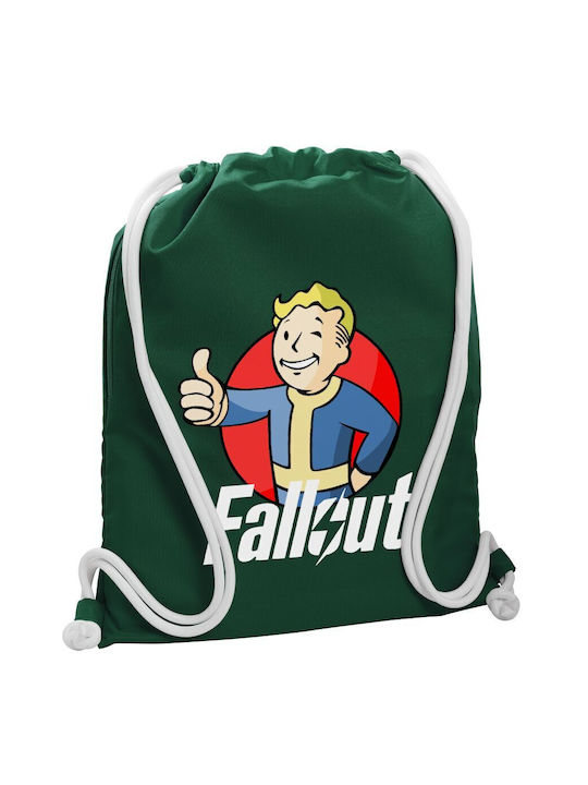 Koupakoupa Fallout Vault Boy Geantă Înapoi Sala de sport Verde