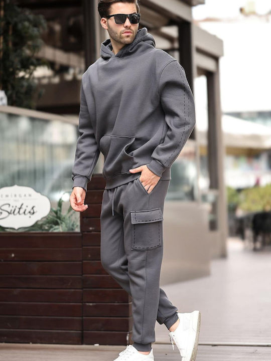 madmext Set Sweatpants Charcoal