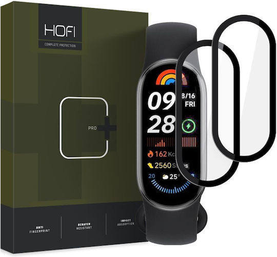 Hofi Hybrid Glass Screen Protector pentru Xiaomi Smart Band 9 / 9 NFC 2buc 995R11