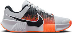Nike GP Challenge Pro Premium Men's Tennis Shoes for Hard Courts Pure Platinum / Black / Hyper Crimson / White Nike GP Challenge Pro Premium Men's Tennis Shoes for Hard Courts Pure Platinum / Black / Hyper Crimson / White
