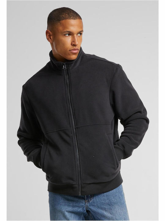 Herren Fleecejacke Black