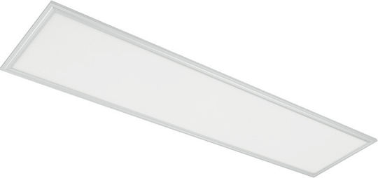 Elmark Παραλληλόγραμμο Χωνευτό LED Panel 40W με Ψυχρό Λευκό Φως 6400K 119.5x29.5εκ.