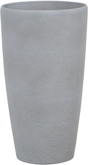 Beliani Gray Flower Pot 31x31x58cm