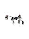 Elmark Delia Ceiling & Wall Spot with 6 Lights and E27 Lamp Adapter in Black Color