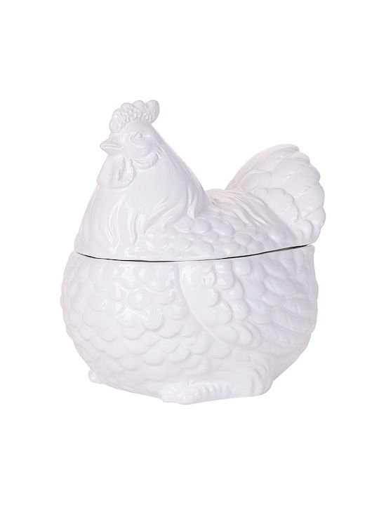 Beliani Figură Decorativă din Material Ceramic 1buc