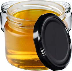 Kadax Βαζάκι Γυάλινο με Καπάκι 330ml (10τμχ)