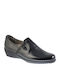 Δερμάτινα Γυναικεία Loafers σε Μαύρο Χρώμα