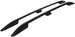 Bare Longitudinale Premium Compatibile Citroen Jumpy 2017-> Citroen Spacetourer 2017-> Caroserie Medie Culoare Neagră Aluminiu