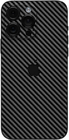 Protective Back Sticker Skin Apple iPhone 15 Pro Gams Premium Vinyl Skin Back Plate Carbon Fiber Black Gams-vnl-skin-cfb-001-076