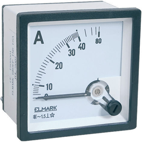 Elmark Ammeter Electric Panel Meter 654020