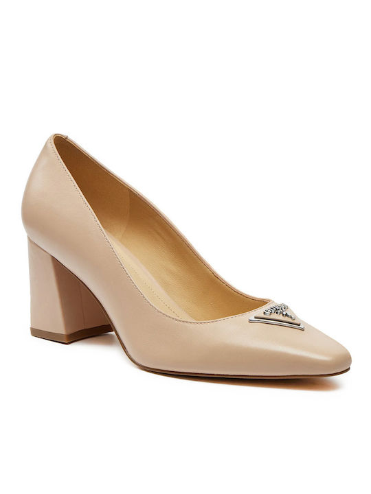 Leather Pink Heels Varlay2