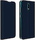Slim Flip Wallet Case Business Series Nokia 2.3 Dark Blue