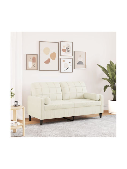 Двуместен Диван Кадифе Крем 157x77x80см.