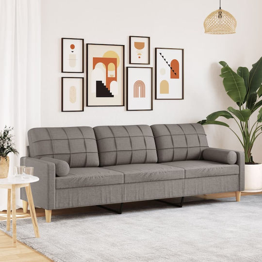 Τριθέσιος Υφασμάτινος 226x77x80εκ. Τριθέσιος Υφασμάτινος 226x77x80εκ.