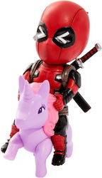 Deadpool On Unicorn Collectable Figure 10cm Yu55464