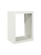 vidaXL Metallisch Regal Holzlagerung 60x40x80cm
