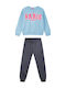 Kids Sweatpants Set Dark Grey 2pcs