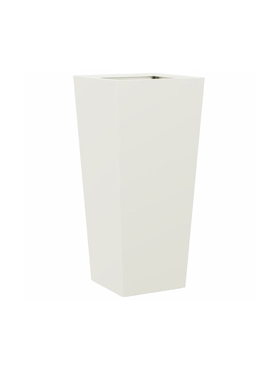 vidaXL Planter Box 35x75cm White 851082