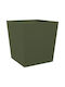 vidaXL Planter Box 50x50cm Olive, Green 851072