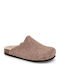 Luise Anatomical Woolen Women's Slippers Brown