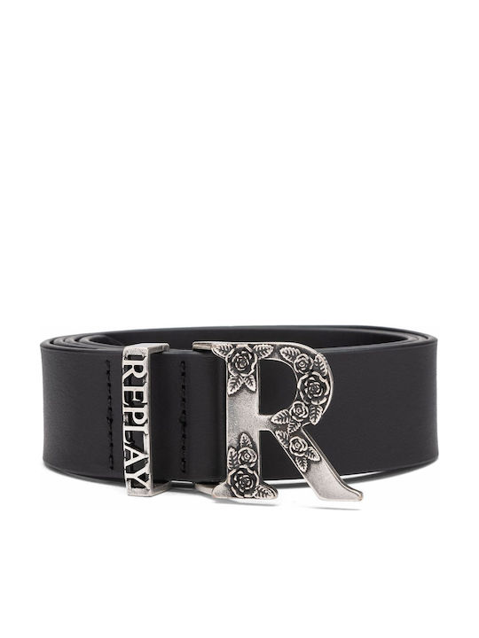 Leather Women's Black Belt