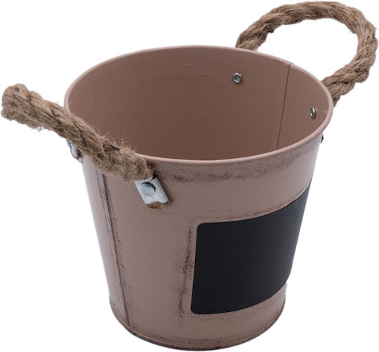 Uncle George Χρώματα Κασπώ Μεταλλικό Ροζ 17x17x14.5εκ.