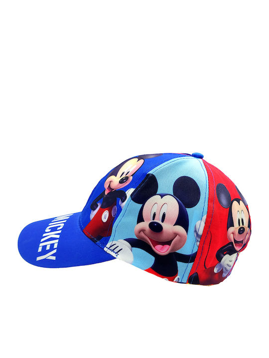 Gift-Me Kids' Hat Jockey Fabric Blue