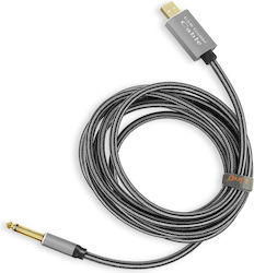 LinQ KL6308U USB 2.0 USB-A мъжки към 3,5 мм мъжки сив 3м USB кабели LinQ KL6308U USB 2.0 USB-A мъжки към 3,5 мм мъжки сив 3м USB кабели