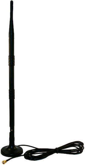 Antena Omnidirecțională 360°9 Stick Zola Power Gain 9-12 Dbi Polarizare Verticală Impedanță 50