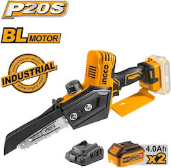 Ingco CGSLI20682-1 Κλαδευτικό Μπαταρίας 20V 2x4Ah Ingco CGSLI20682-1 Κλαδευτικό Μπαταρίας 20V 2x4Ah