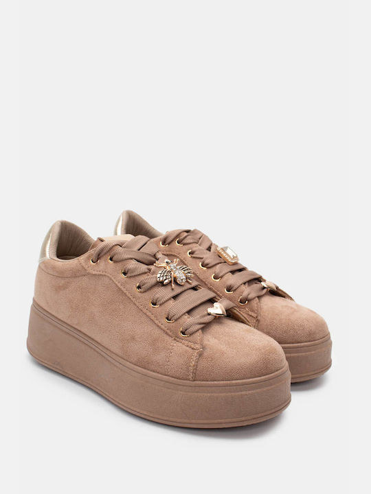 Luigi Femei Sneakers Beige-dark