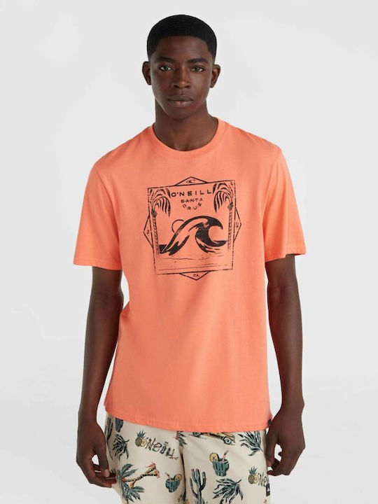 O'neill Men's Short Sleeve T-shirt Orange