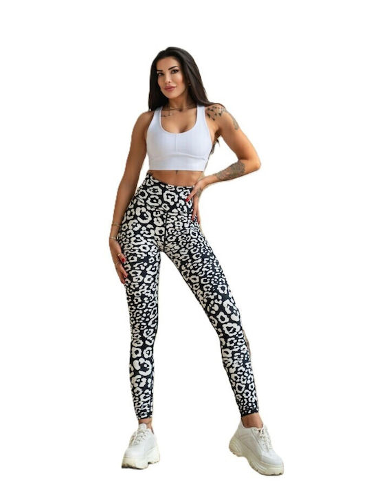 Lismina Yoga Frauen Lang Leggings Hochgeschnitten Mehrfarbig