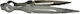Mr.shisha Blade Silver Hookah Tongs
