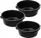 Kadax Round Construction Bowl Container 11l 3pcs